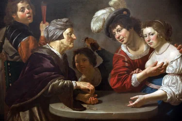 Der Vermittler (Detail), ca. 1625-30